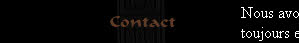 Contact.